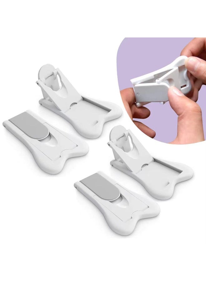 Child safety sliding door lock, vertical window panel, baby safety sliding glass door lock (4-piece set) - Image 1