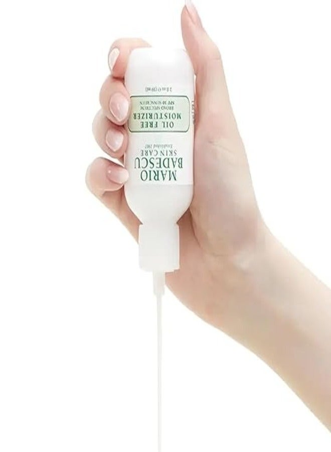 MARIO BADESCU Mario Badescu Oil Free Moisturizer for Combination, Oily & Sensitive Skin, Lightweight, Hydrating Face Moisturizer Formulated with Allantoin & Lemongrass Extract | 2 FL OZ - Image 2
