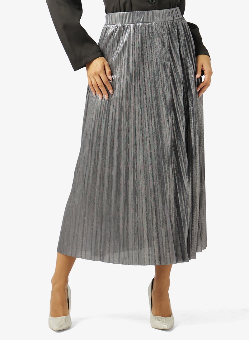Khizana Pleated A-line Skirt - Image 1