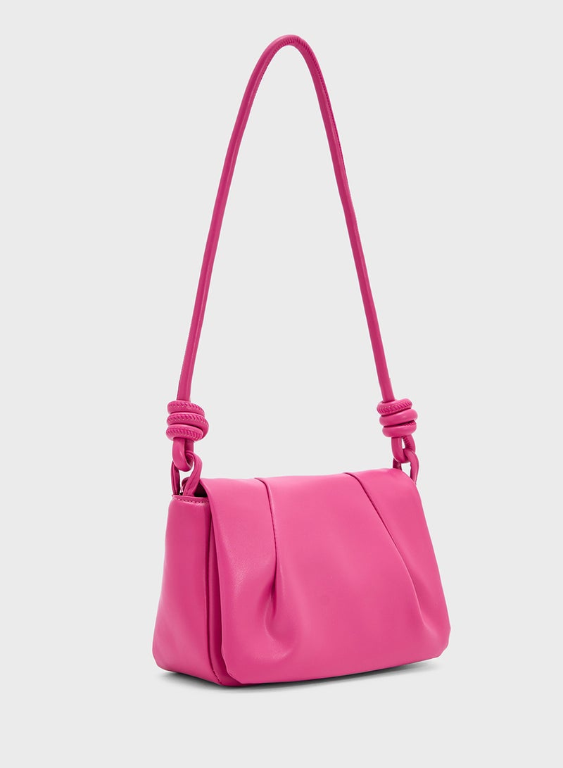 جينجر حقيبة كروس بودي بتفاصيل روچد - Image 3