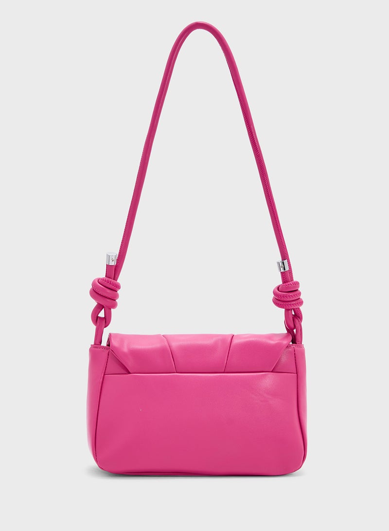 جينجر حقيبة كروس بودي بتفاصيل روچد - Image 2