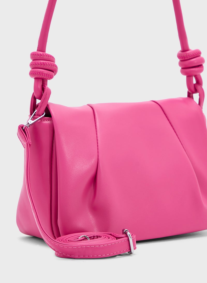 جينجر حقيبة كروس بودي بتفاصيل روچد - Image 4