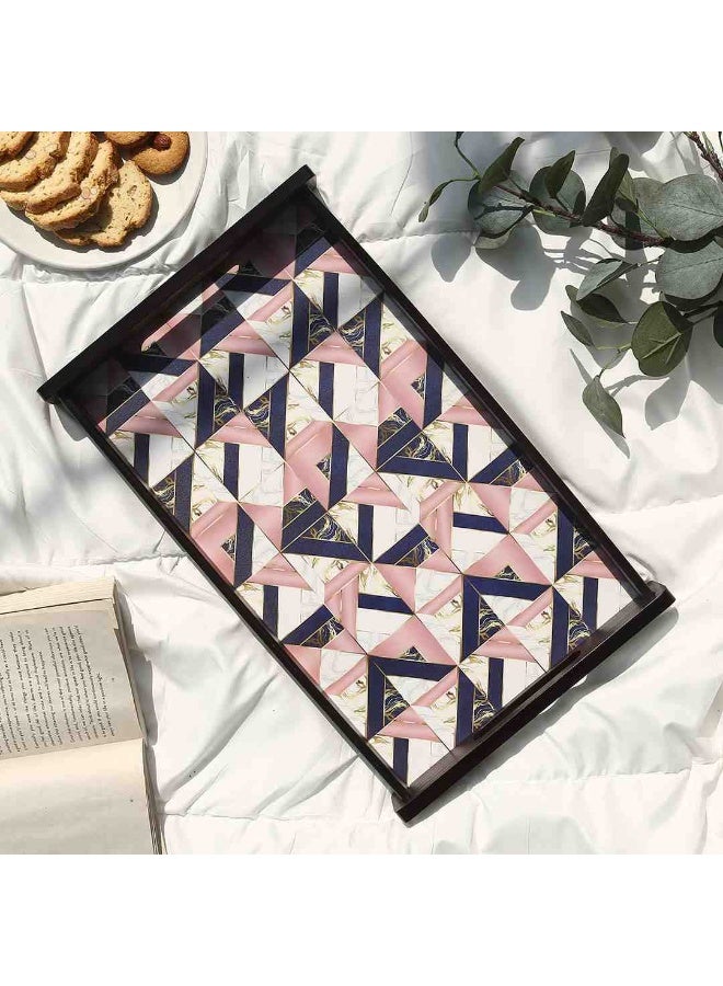 Wonderchef Casablanca Marble Mosiac Tray -Medium - Image 4