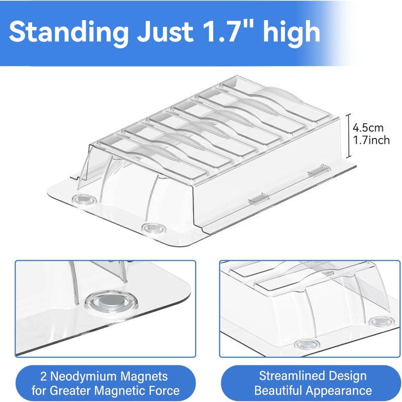 YANWEN Sideways Vent Extender for Under Furniture, Air Floor Vent Deflector Fits Vents 3" - 6" Wide (1PCS) - Image 3