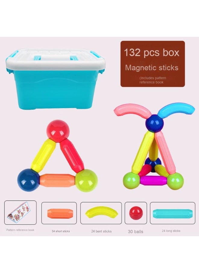 Versatile Magnetic Sticks - Endless Creativity for Kids' Educational Toys 