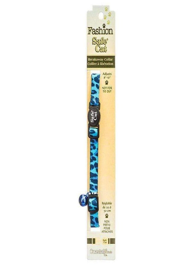 Coastal Pet - Safe Gato collar De Retencin, (Azul Leopard)