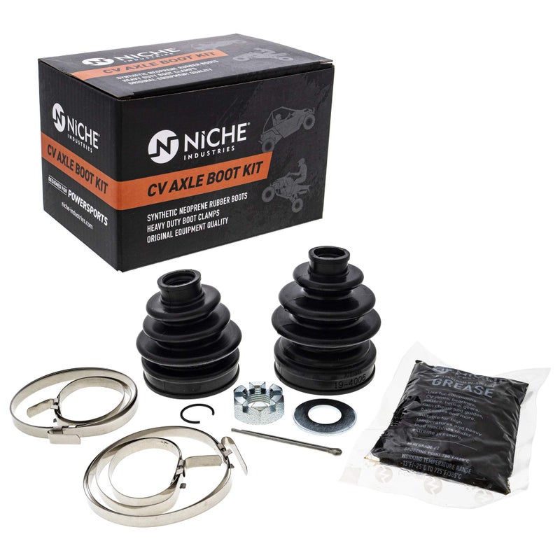 طقم غلاف محور العجلات الأمامي NICHE لسيارة سوزوكي كينغ كواد 400 LTF400 LTA400 بديل 5493138F14 5493027H01