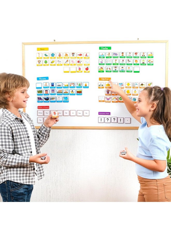 Simply magic Ence Building For Kids, Sentence Building Magnets Kit, Learn To Read, Speech Speak Spell Games, Kids Vocabulary Builder, Sentence Building Games, Sight Word Magnets Games - Simply Magic - Image 5