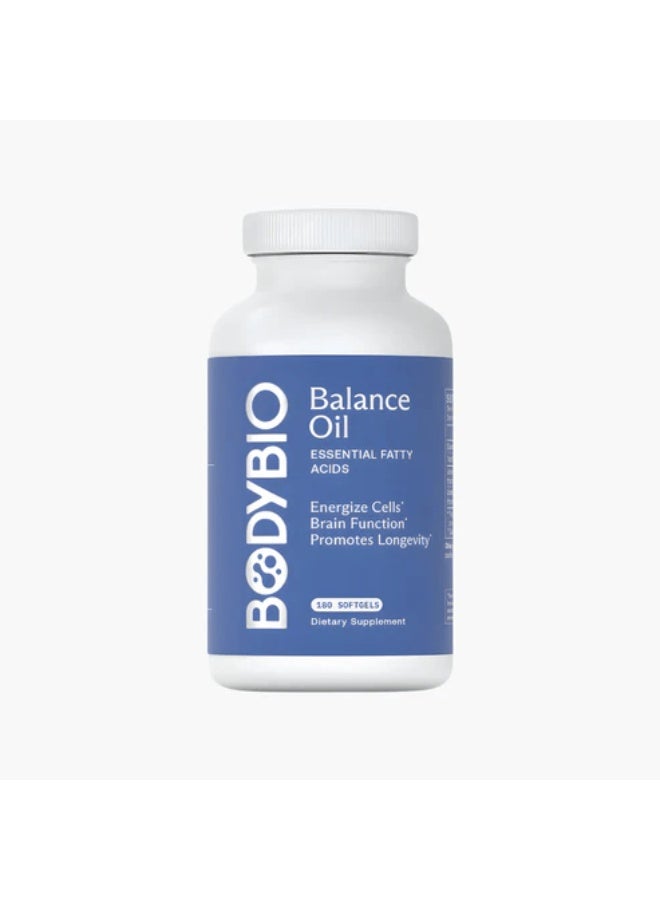 BODYBIO BALANCE OIL 180 SOFTGELS - Image 1