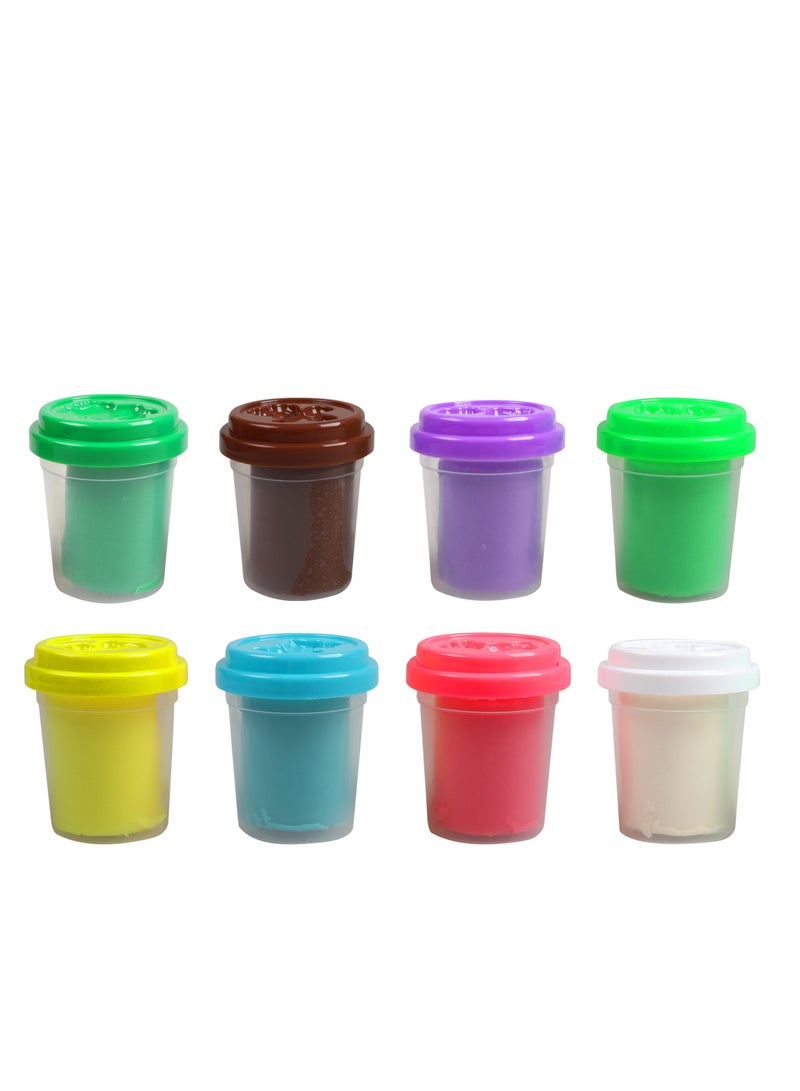 كلايمو - صلصال ملون (8 علب - 36 أونصة) | صلصال ناعم وغير سام للأطفال - Image 2