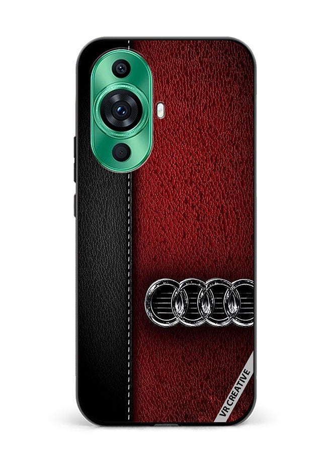 VR CREATIVE Protective Case Cover For Huawei nova 11 Ultra Audi Logo Design Multicolour - Image 1