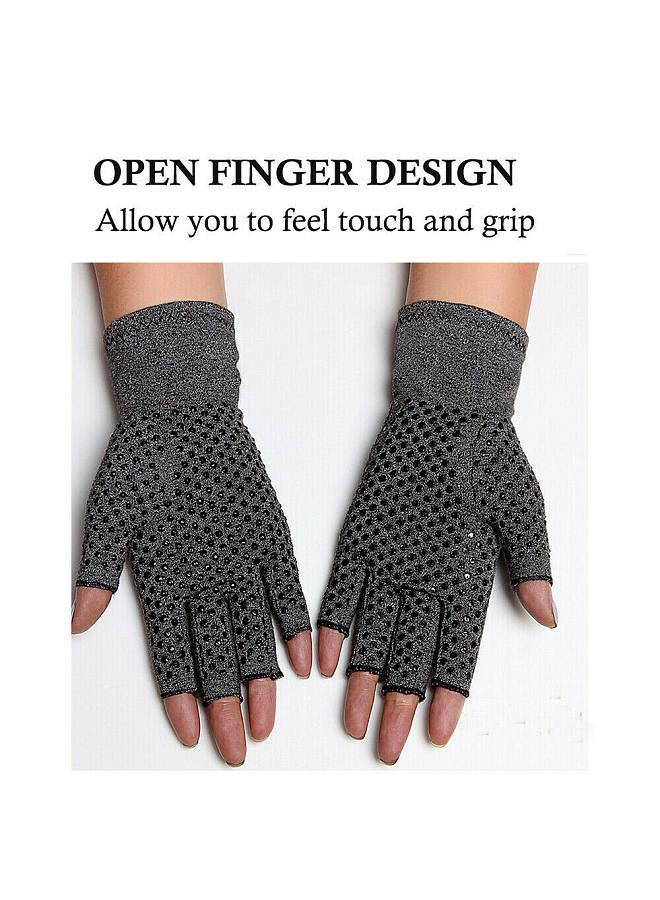 Arthritis Hand Compression Gloves Comfy Fit Breathable Alleviate Rheumatoid Pains Ease Muscle Tension Relieve Carpal Tunnel Ache