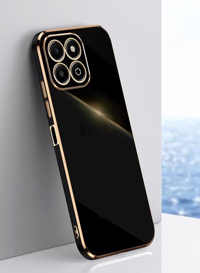 Back Case Cover for Honor X7c 4G Back Cover | Gold Electroplating Chrome | Raised Edges | Super Soft-Touch | Bumper Back Case for Honor X7c 4G - Image 1