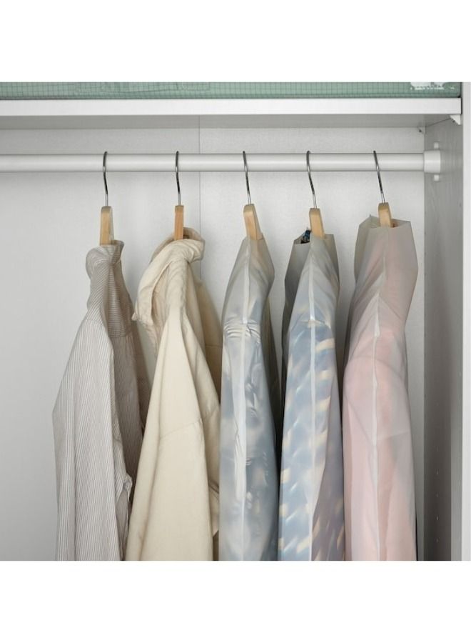 Plastic Clothes Storage Bag Coat Protector, Clothes Covers for Clothes Storage and Travel 27 x 20 cm - Clear  - Image 2