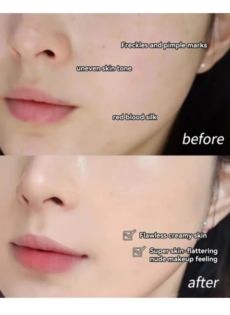 12 Hours Concealer for Sensitive Skin - Zero Irritation, Sweatproof Full Coverage, Dark Circle Remover, 8ml