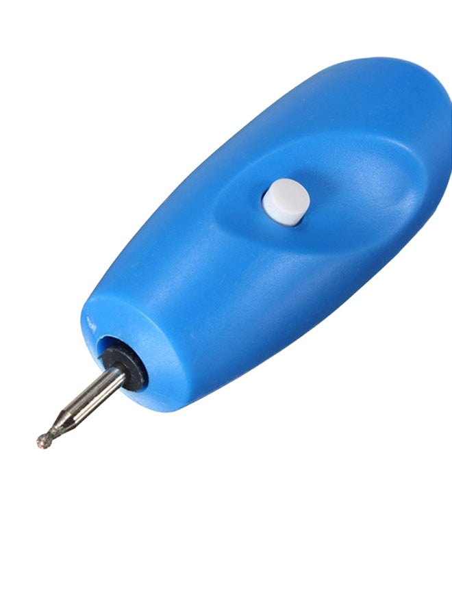 Kitchen Stuff Glass Engraving Pen White/Blue 18x3cm - Image 3