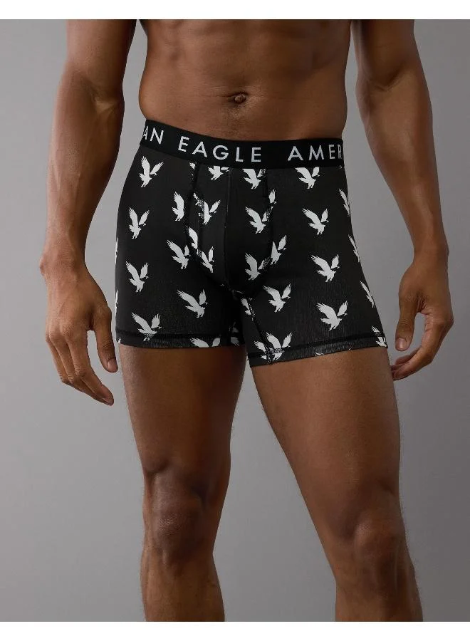 American Eagle Logo Band Printed Trunks