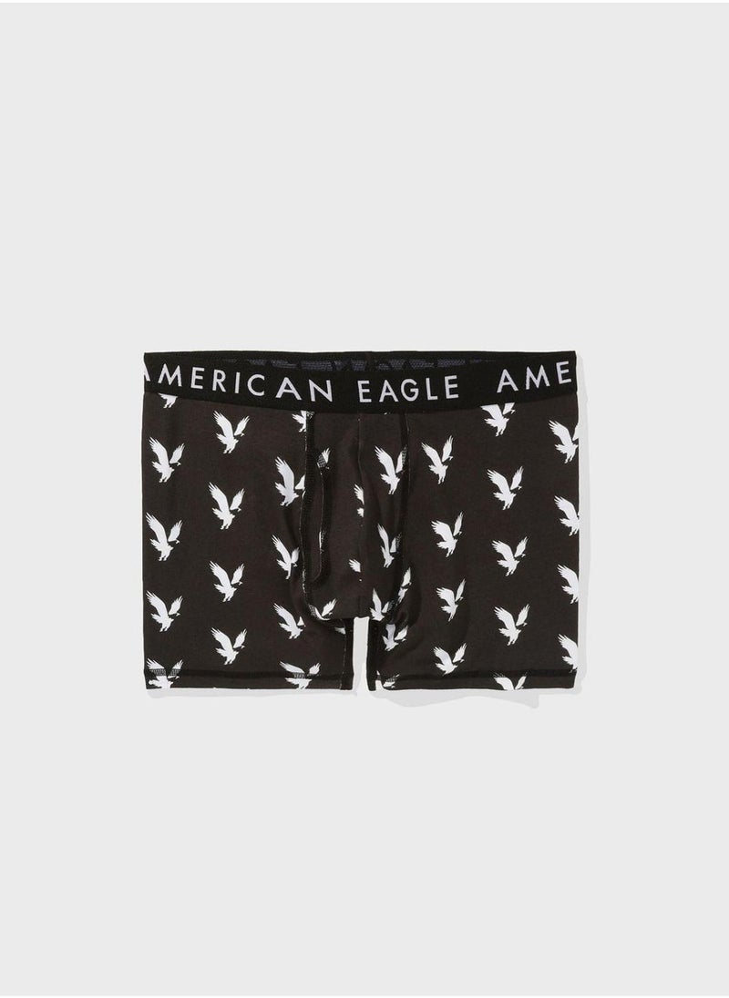 American Eagle Logo Band Printed Trunks  - Image 1