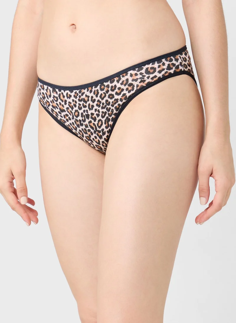 Ginger Animal Print Bra & Brief Set