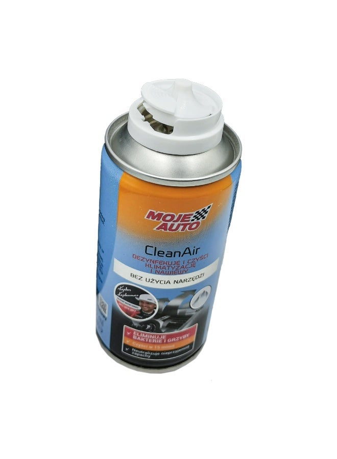 Moje Auto CleanAir Car AC Cleaner Spray 150ml, Air Conditioner Disinfectant, Odor Remover, Interior Vent Cleaning Foam - Image 5