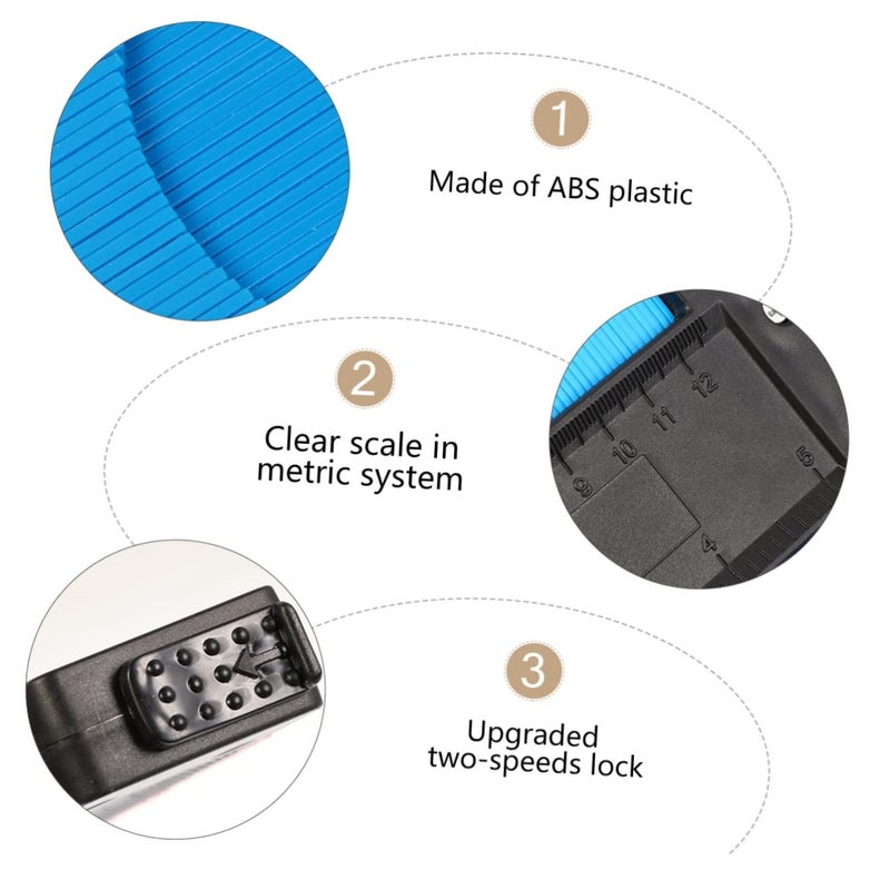 مقياس الكنتور مع آلية القفل لمشاريع النجارة والأرضيات والنجارة - Image 5