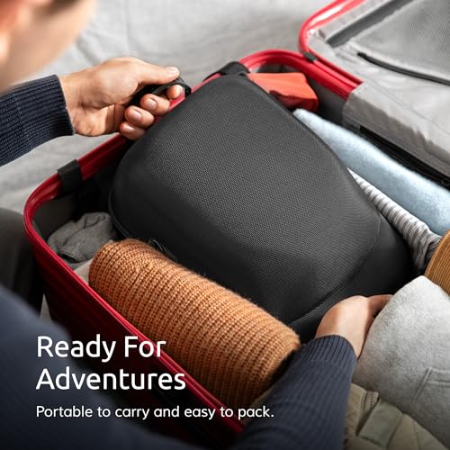 Ozueccr Hard Hat Travel Case – Storage for Baseball Caps with Carrying Handle and Adjustable Shoulder Strap, Hat Organizer Protects up to 6 Hats, for Travel and Home Storage (Inner Orange) - Image 2