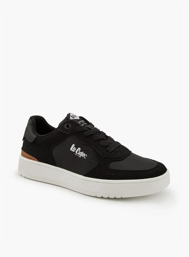 Lee Cooper Men's Panelled Lace-Up Sneakers