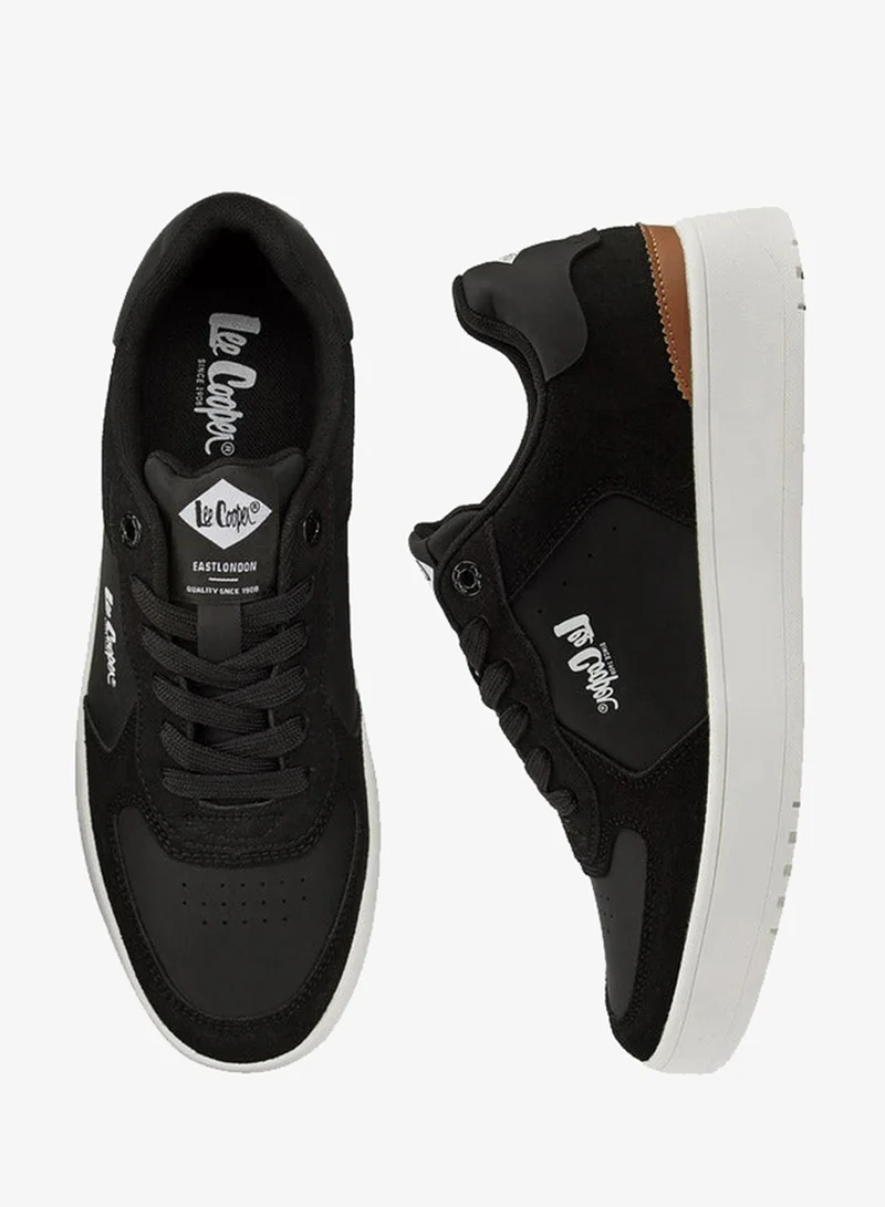 Lee Cooper Men's Panelled Lace-Up Sneakers