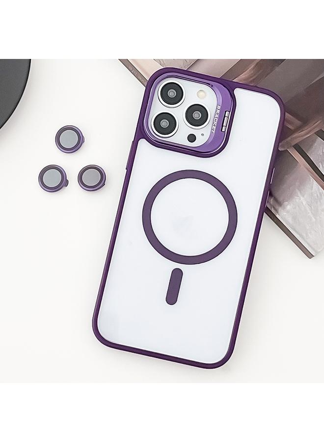 زبون جراب لهاتف iPhone 13 Pro Max MagSafe مصنوع من مادة TPU الهجينة المصنوعة من الأكريليك مع غشاء عدسة - Image 1