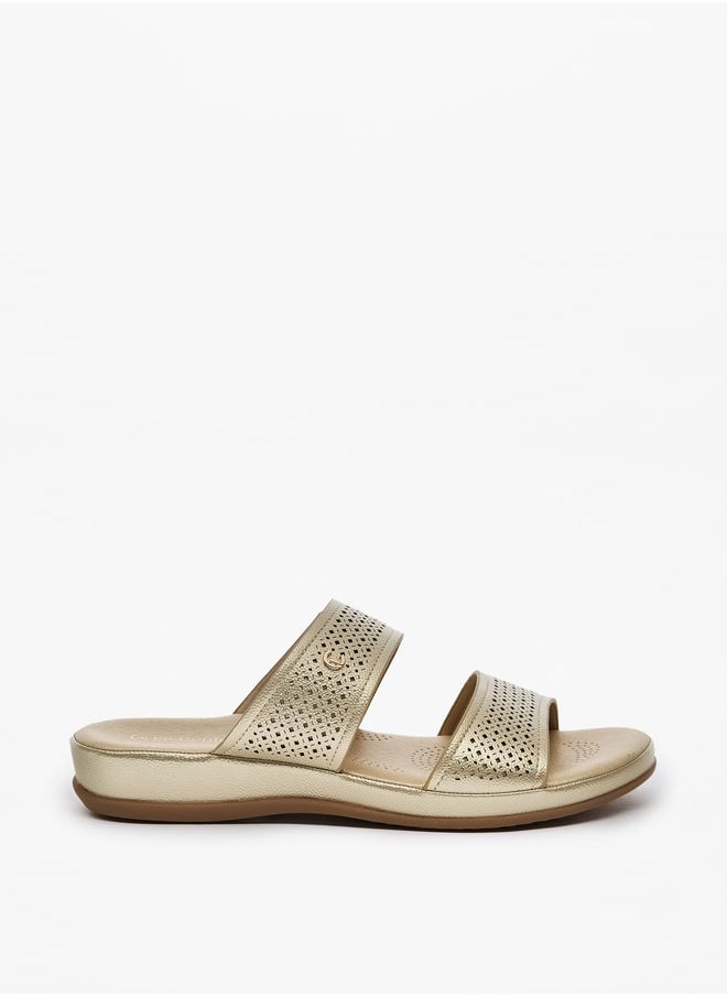 Le Confort Women Textured Slip-On Flat Sandals  - Image 3