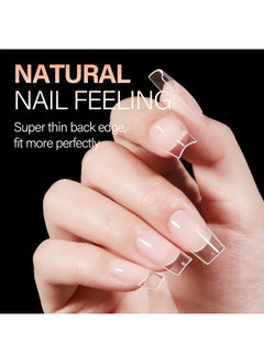 Short Square Nails Clear Gel Nail Tips False Full Cover Soft Nail Tips For Diy Home Salon Gift, Preshaped Gelly Press On Fake Nail Tips For Nail Extension 216Pcs 12 Sizes - pzsku/Z4A07EFEAAD19FBA146A5Z/45/_/1730892849/ac3e2469-8cef-4fdf-84f8-47cc5d373da0