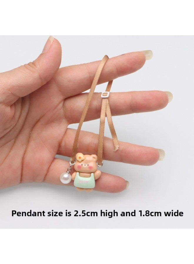 Doll House Dollhouse Mini Model Doll Cute Crossbody Bag OB11 Doll Clothes Accessories Accessories Pendant 