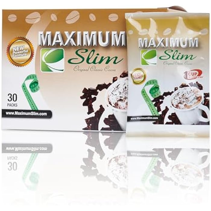 Maximum Slim Premium Instant Cocoa – Creamy, Delicious 4-in-1 Formula with Natural Herbal Extracts for Energy & Vitality, Maximum Satisfaction & Taste. No Side Effects (Laxative-Free) –USA Made, 30 Ct - Image 5