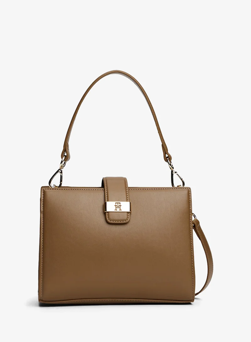 Heritage TH Monogram Plaque Satchel