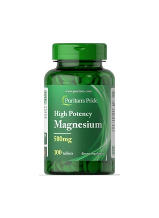 Puritan's Pride High Potency Magnesium 500 mg – 100 Tablets for Muscle & Bone Health Support - pzsku/Z4A0831E77A12AF9807A1Z/45/_/1739888138/495dda69-1c97-41c2-9ba7-2bba88d00fcc