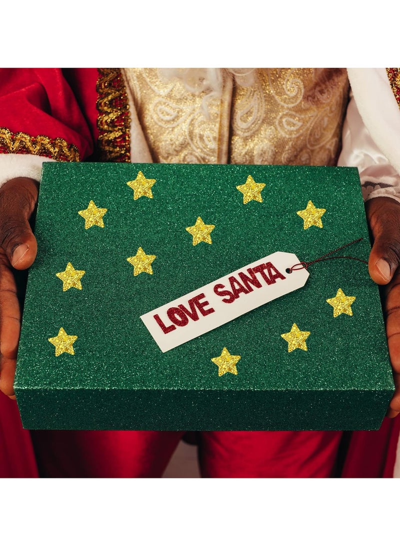 قوس قزح أورينبو 30 ورقة من ملصقات النجوم الذهبية الصغيرة من رقائق الألومنيوم ثلاثية الأبعاد للأطفال كمكافأة، ومخطط سلوك، ومخطط للطلاب، وفصل دراسي، بقطر 0.6 بوصة/1.5 سم - Image 4