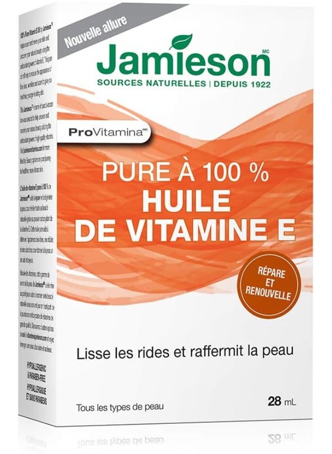 Jamieson Provitamina 100% Pure Vitamin E Oil, 28Ml  - Image 2
