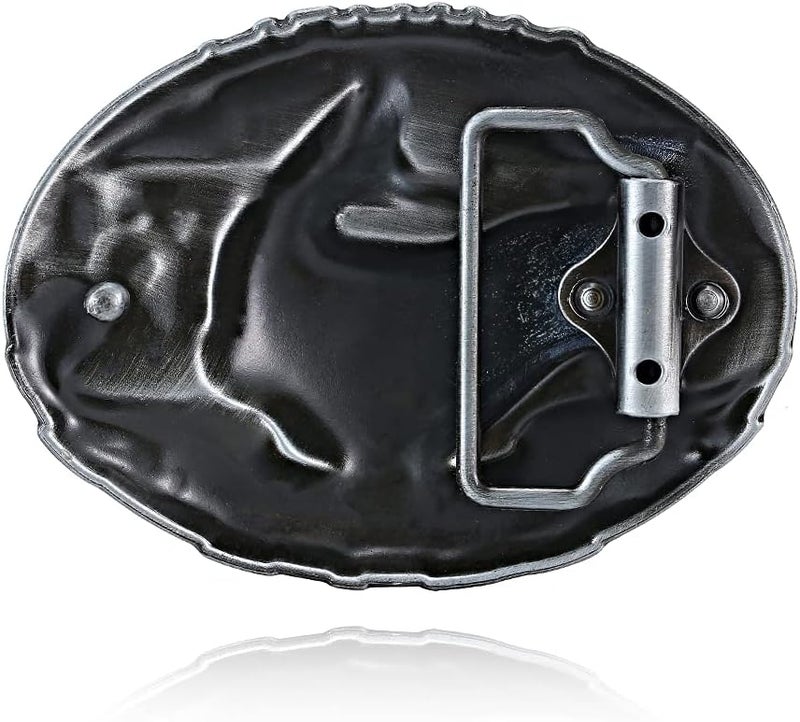 KDG Western Cowboy Belt Buckles Men Vintage Novelty Large Handmade Belt Buckle… - Image 3