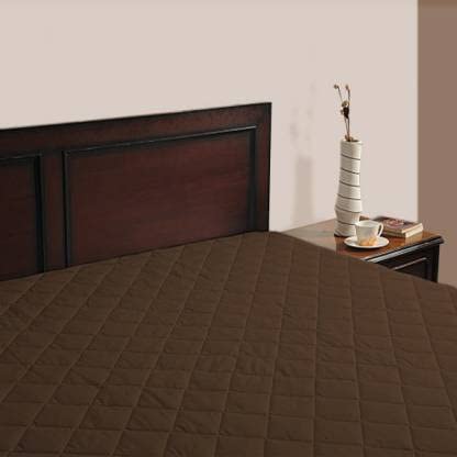 Rajasthan Crafts Premium King Size Double Bed Waterproof Mattress Protector Smooth Air Fabric Fits Up 10 Inch Deep Pocket Breathable Noiseless Cover and Washable (Brown, 72x78 Inch) - Image 2