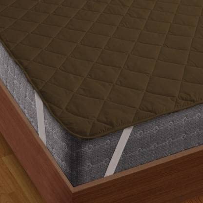 Rajasthan Crafts Premium King Size Double Bed Waterproof Mattress Protector Smooth Air Fabric Fits Up 10 Inch Deep Pocket Breathable Noiseless Cover and Washable (Brown, 72x78 Inch) - Image 3