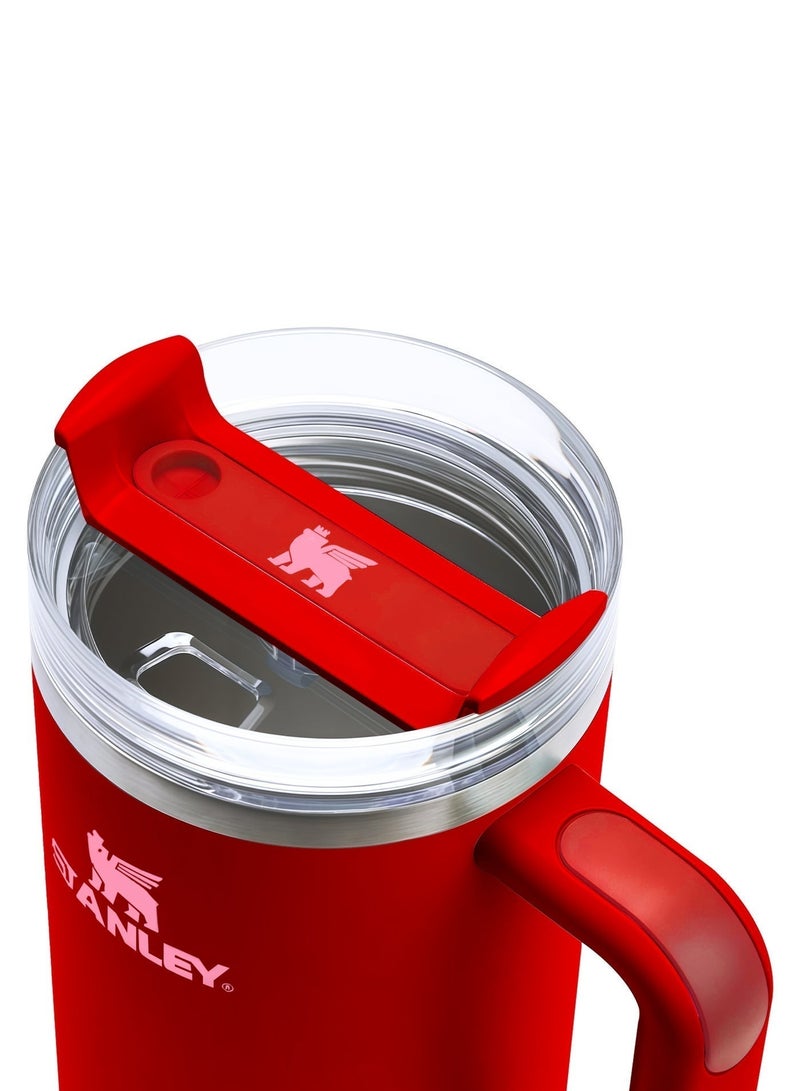 Stanley Quencher H2.0 FlowState Stainless Steel Vacuum Insulated Tumbler with Lid and Straw for Water, Iced Tea or Coffee, Smoothie and More, 40 oz, Red - Image 3