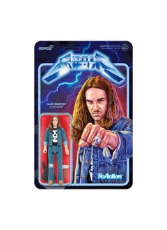Super7 Cliff Burton 3.75 In Reaction Figure  - Image 2