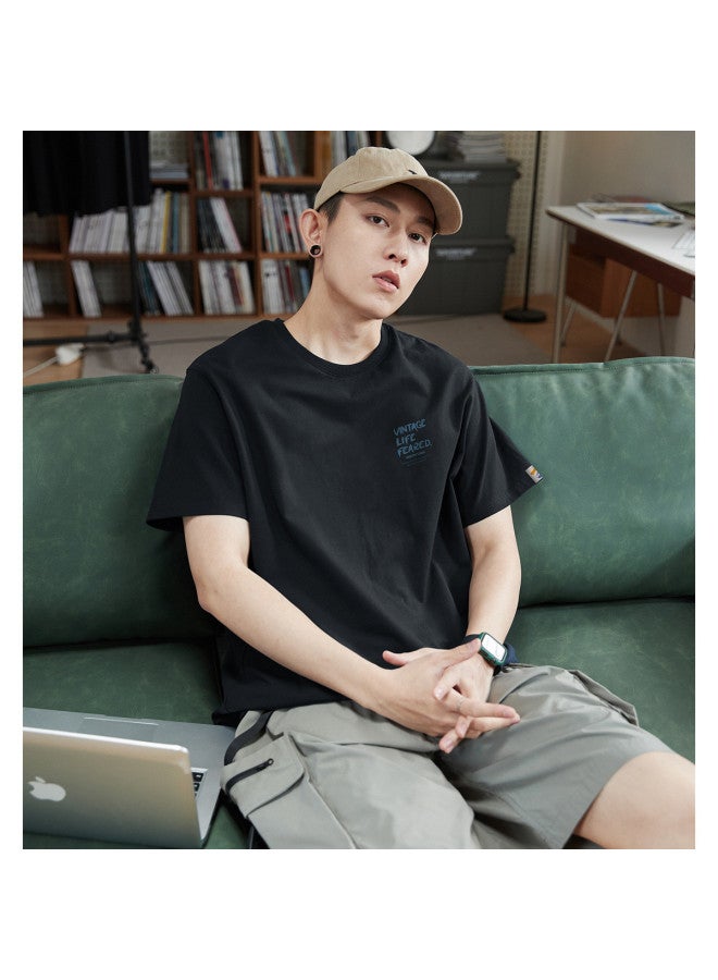 TonLion 2025 Summer Men's Short Sleeve Round Neck T-shirt - Cooling Tee For Men - Image 4