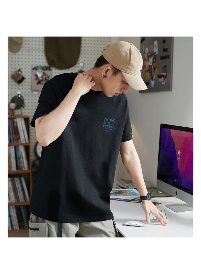 TonLion 2025 Summer Men's Short Sleeve Round Neck T-shirt - Cooling Tee For Men - Image 3