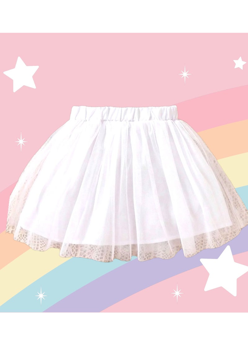 Generic - A girls' pocket for school parties, weddings, and special occasions. A tulle pocket with lining, uniform size, length 40 cm - Image 1