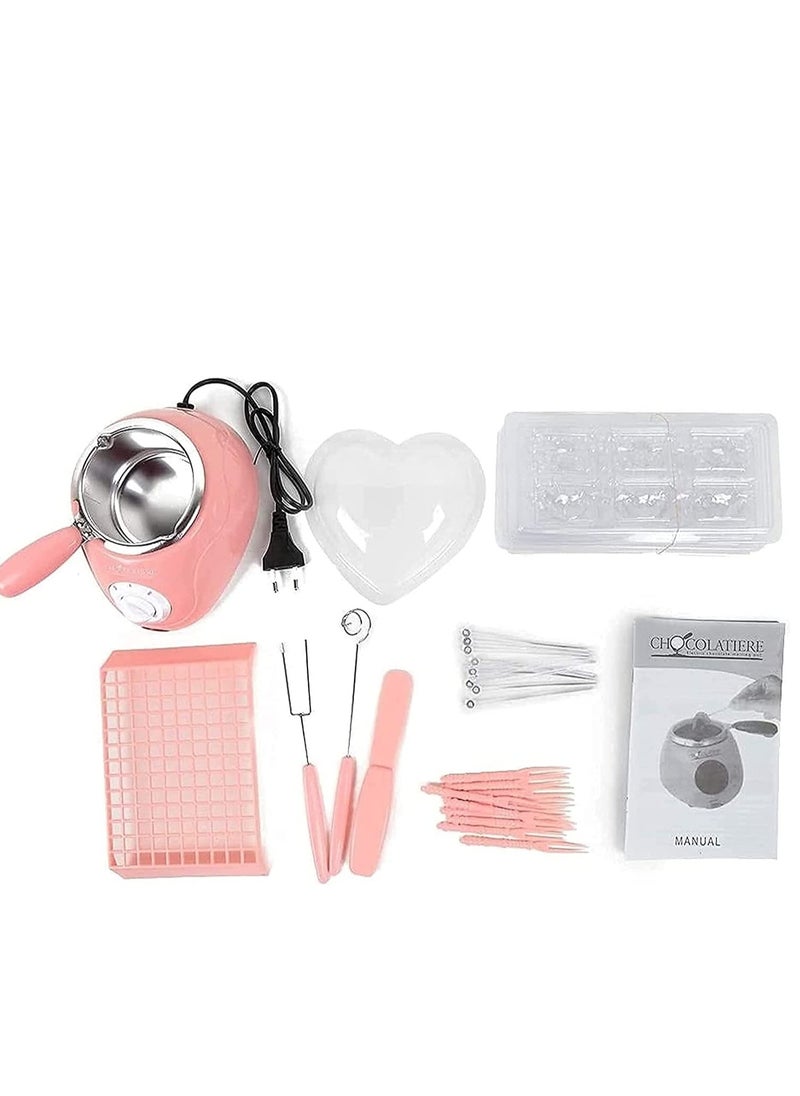 SYOSI - SYOSI Chocolate Melting Pot, Chocolate Melting Heating Fondue Machine, Electric Chocolate Melter, Chocolate Machine for Chocolate Cheese, DIY Kitchen Tools - Image 1