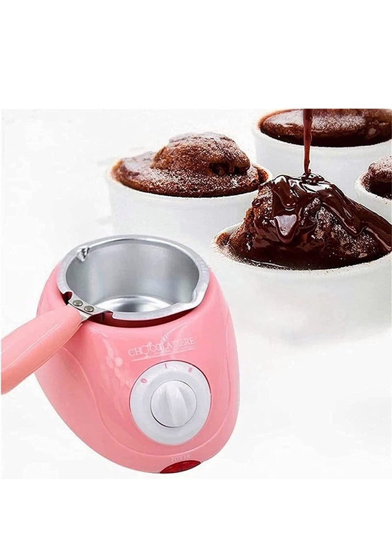 SYOSI - SYOSI Chocolate Melting Pot, Chocolate Melting Heating Fondue Machine, Electric Chocolate Melter, Chocolate Machine for Chocolate Cheese, DIY Kitchen Tools - Image 1