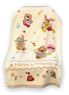 Baby'S Cotton One Sided Terry Absorbent Cute Bunny Super Soft Towel 89 By 50.8 Cms Yellow - pzsku/Z4A08D82CE10BD9ACEA78Z/45/_/1692786117/cf04866b-95b0-4de0-ab4d-f8f7dd9f4e18