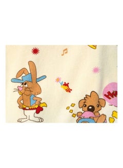 Baby'S Cotton One Sided Terry Absorbent Cute Bunny Super Soft Towel 89 By 50.8 Cms Yellow - pzsku/Z4A08D82CE10BD9ACEA78Z/45/_/1692786126/bab69e10-5de0-47a2-bcc4-13395b50ee6f