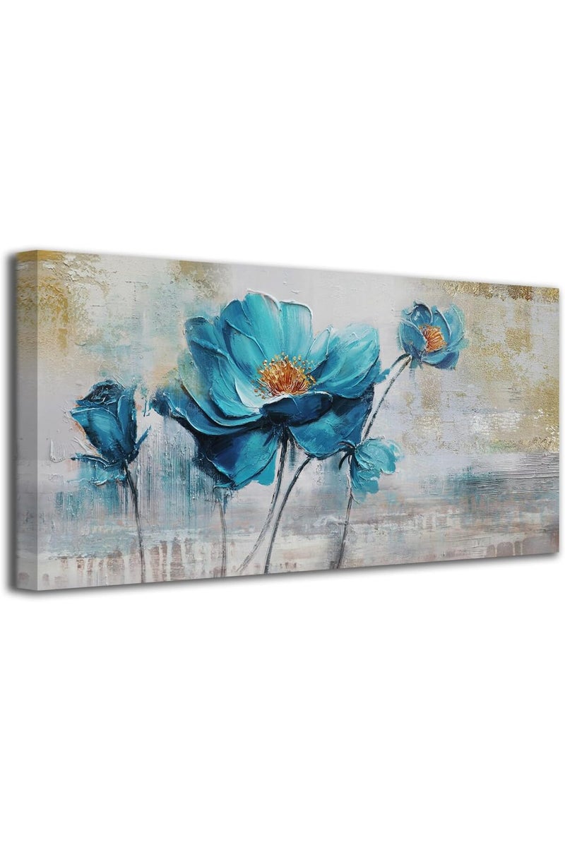 EMODA Vintage-Style Minimalist Canvas Artwork 60x120 cm – Personalized Wrap Framed Decor - Image 1